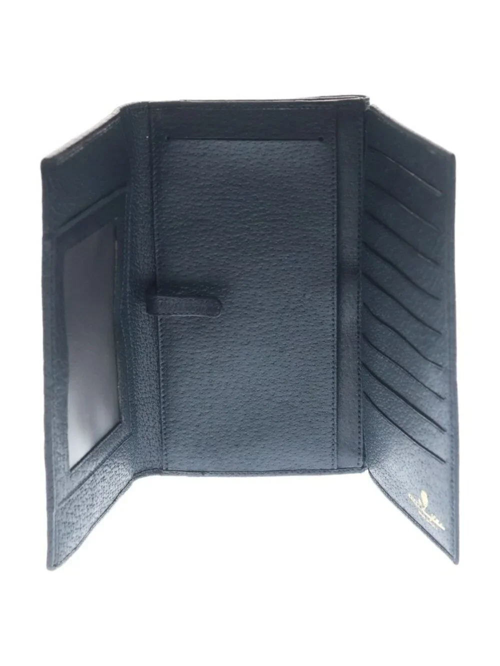 Gucci Vintage Wallet Sherry Line Navy - Picture 5 of 6